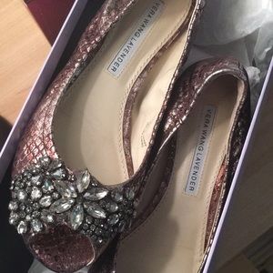 Brand new Vera Wang lavender flats size 5.5